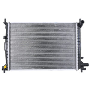 Radiador Automotriz Ford Fiesta T/M 02-07 16mm Panal Soldado