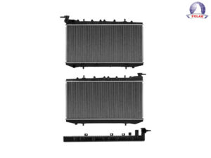 Radiador Automotriz Nissan Tsuru III 92-02 (8 valvulas) T/M 16mm Panal Soldado
