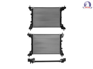 Radiador Automotriz Fiat Mobi 17-24 Uno 13-20 T/M 23mm Panal Mecanico
