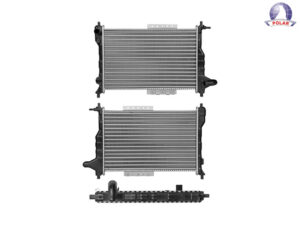 Radiador Automotriz Pontiac Matiz 06-16 T/M 23mm Panal Mecanico