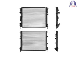 Radiador Automotriz Renault Clio Kangoo Nissan Platina 02-10 T/M 23mm Panal Mecanico